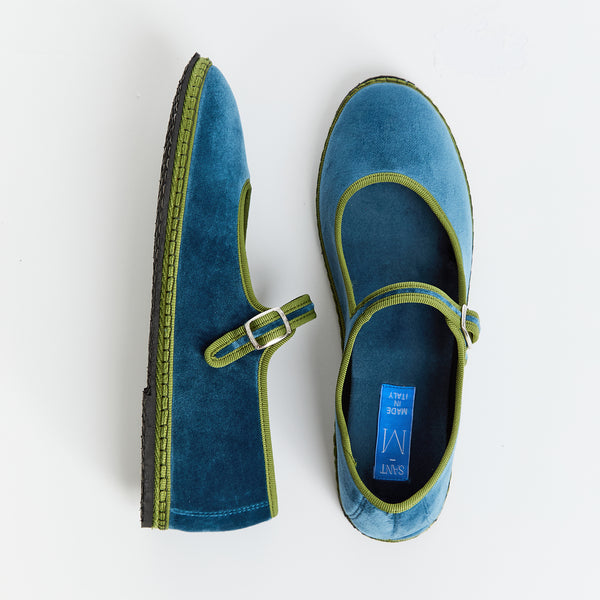 Mestiza x SantM Mary Jane Furlane Blue