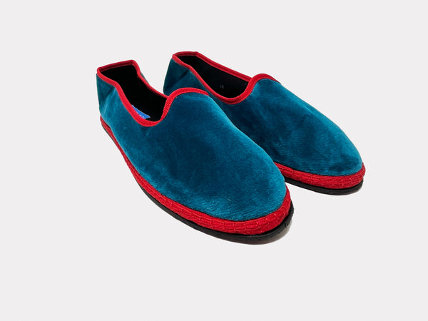 Furlane (unisex) Due Colori Teal w Red