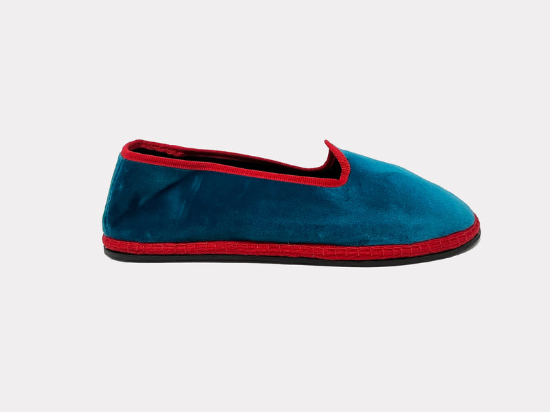 Furlane (unisex) Due Colori Teal w Red