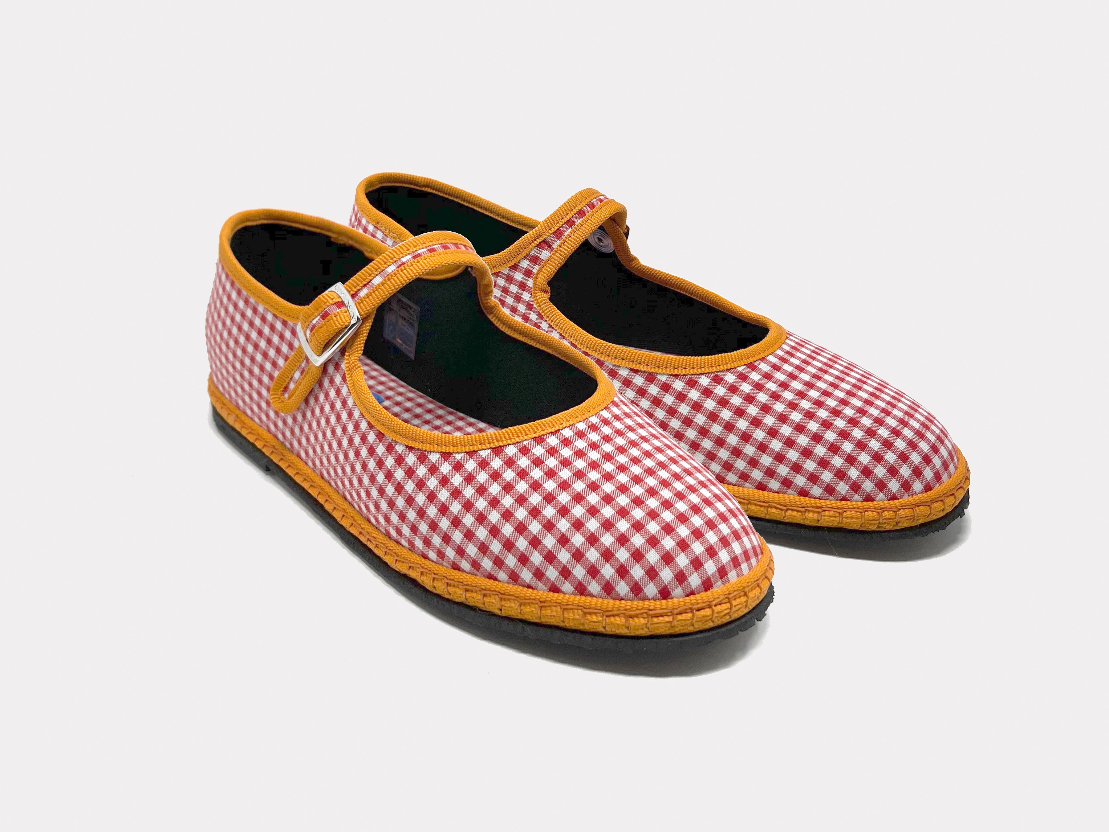 Mary Jane Furlane Red Gingham – SantM