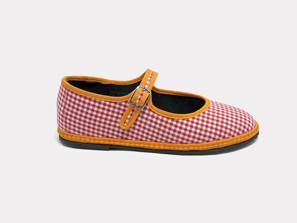 Mary Jane Furlane Red Gingham (pre-order)