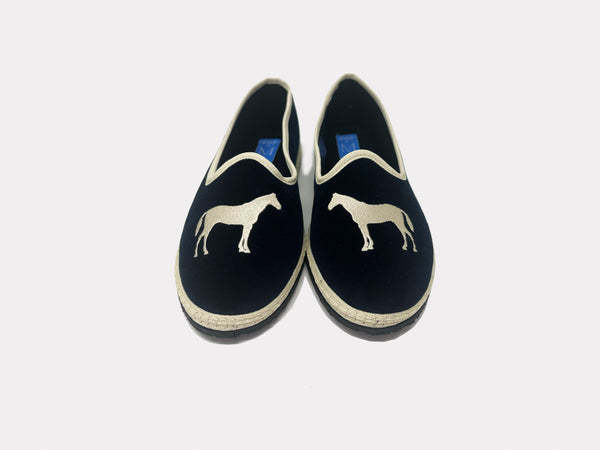 Furlane (unisex) Navy Horse