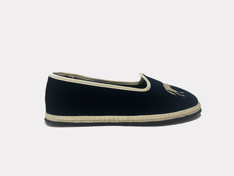 Furlane (unisex) Navy Horse