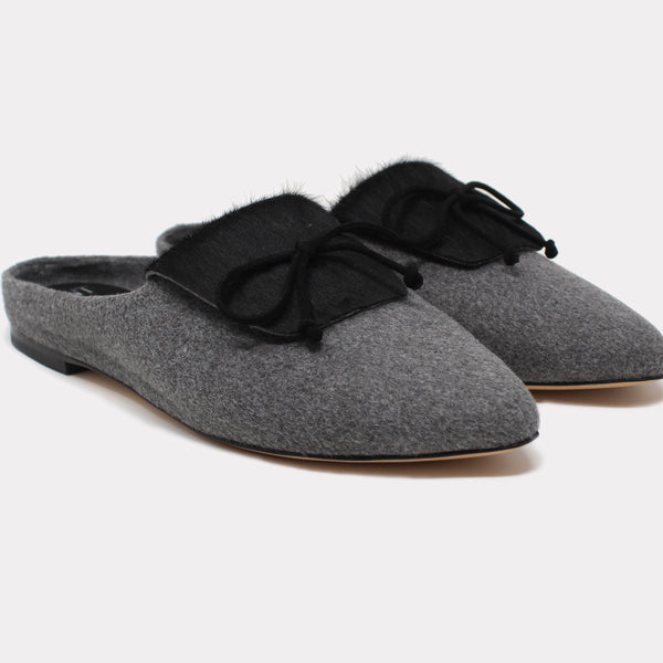 SantM Womens Cortina Mules Sample Cortina Mules Black – SantM main image 4